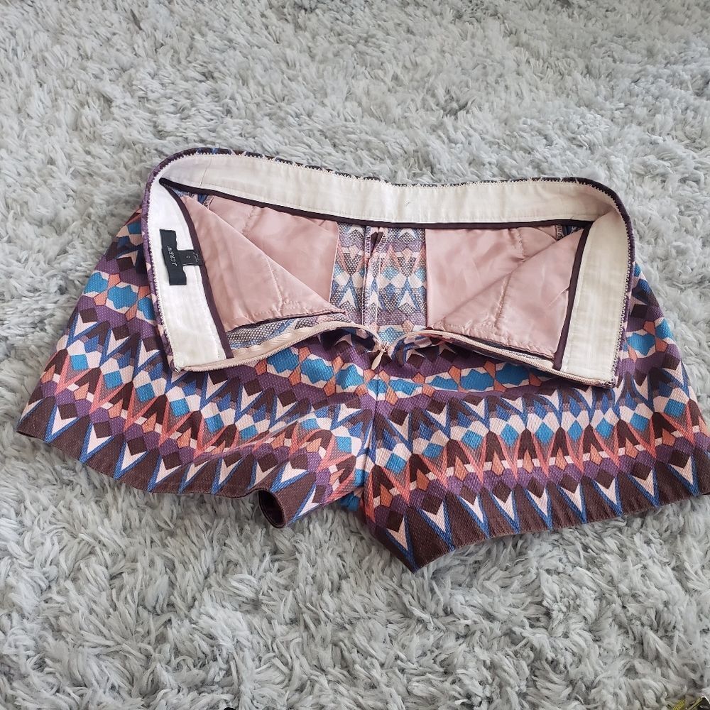 J.CREW Geometric Pattern Shorts - Picture 3 of 12